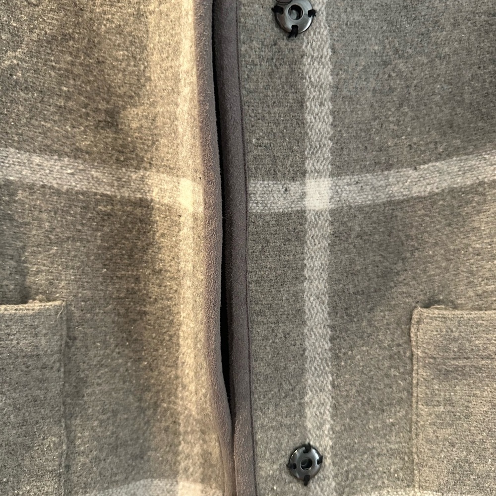 Marine Layer Gray Wool Blend Jacket - image 3